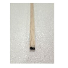 Balsa rect 7x12x915mm (black) sls