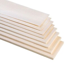 Balsa wood sheets 1x100x1000mm