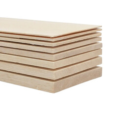 Balsa wood sheets 1.5x75x915mm sls