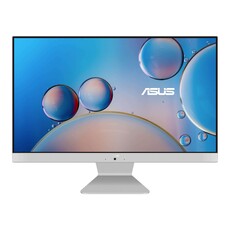 ASUS M3400 All-in-One Desktop PC - Ryzen 5-7520U / 23.8" FHD / 8GB RAM / 512GB SSD / Win 11 Home / White (M3400WFAK-58512W0W)