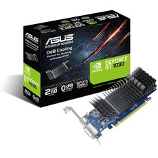 ASUS GeForce GT 1030 2GB GDDR5 Low Profile Graphics Card (GT1030-SL-2G-BRK)