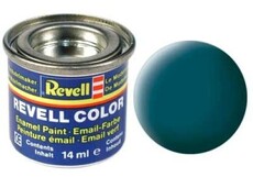 Paint enamel matt sea green revell