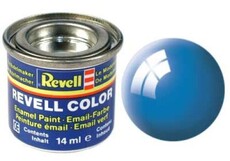 Paint enamel gloss light blue revell