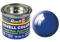 Paint enamel gloss blue revell