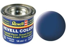 Paint enamel matt blue revell