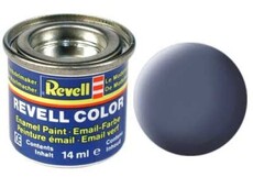 Paint enamel matt grey revell