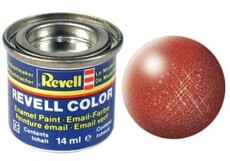 Paint enamel metallic bronze revell