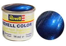 Paint enamel metallic blue revell