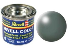 Paint enamel silk fern green revell