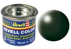 Paint enamel silk dark green revell