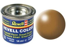 Paint enamel silk wood brown revell