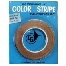 Trim tape cg 1/16x36  (deep red)