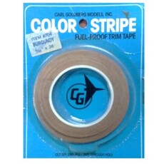 Trim tape cg 3/32x36  (burgundy)