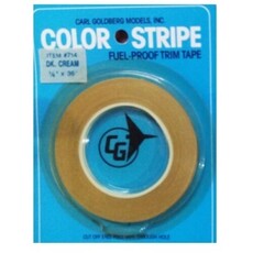 Trim tape cg 1/8x36  (dark cream)