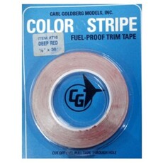 Trim tape cg 1/8x36  (deep red)