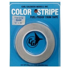 Trim tape cg 1/8x36  (silver)