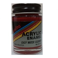 Paint pactra acrylic gloss dark red