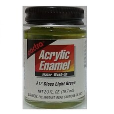 Paint pactra acrylic gloss lt green