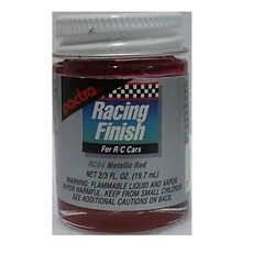 Paint pactra rc car finish metallic red