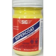 Supercoat sig 4oz (118ml) lemon yellow