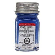 Enamel paint testors flat colbalt blue