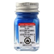 Enamel paint testors gloss bright blue