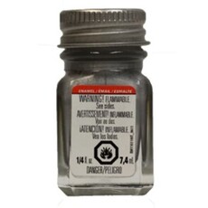 Enamel paint testors metallic silver