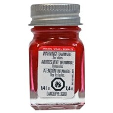 Enamel paint testors metallic red