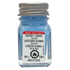 Enamel paint testors flat sky blue