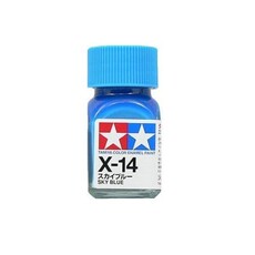 Paint x-14 skye blue enamel