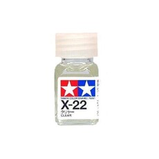 Paint x-22 clear enamel