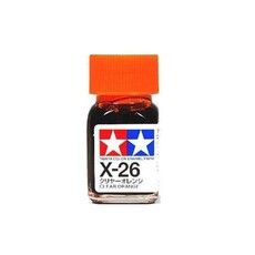 Paint x-26 clear orange enamel