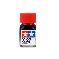 Paint x-27 clear red enamel