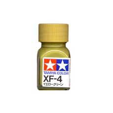 Paint xf-04 yellow green enamel