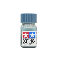 Paint xf-18 medium blue enamel