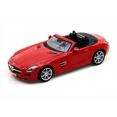 Diecast maist merc sls amg (red) 1:24