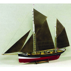 Fd 10 yawl bb wood hull 1:50