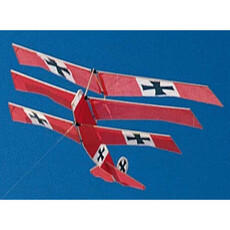 Kite dumas fokker tri-plane 48`` 1220mm