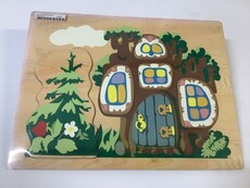 Puzzle raise tree house slw