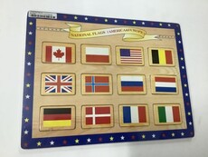 Puzzle raised flags slw