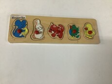 Puzzle nails mice bunny slw