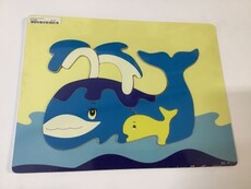 Puzzle blue whale slw