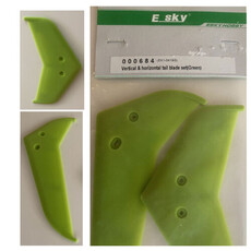 Vert & horiz tail blade e-sky belt cp v2