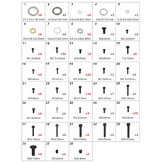 Align tb70 screw parts