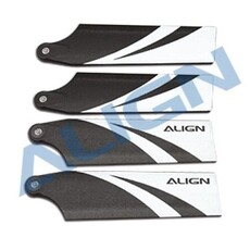 Align 74 tail blade white/black (470)