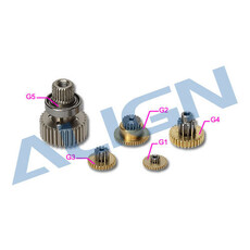 Align ds525 servo gear set