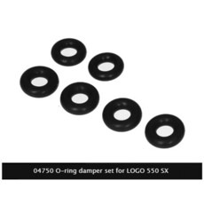 O-ring dambper set mikado logo 550sx sls