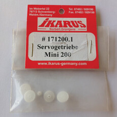 Ikarus servo gear set for mini 200