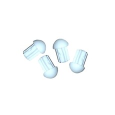 Skid plugs ii xcell round white sls