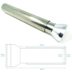 Exhaust/tail pipe jph avanti s 80mm